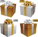 Gold presents background Tara