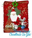 Merry merry Christmas to you/santa