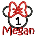 Birthday Minnie - Megan