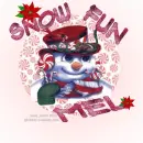 Mel - Snow Fun - Snowman
