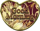 Vintage Good Morning Heart