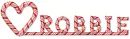 Robbie Candycane Heart