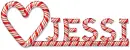 Jessi Candycane Heart