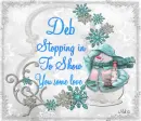 Deb -Stopping by to show you some love