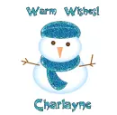 Warm Wishes Snowman - Charlayne
