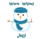 Warm Wishes Snowman - Jessi