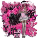 Black & Pink Christmas