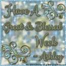 Great week - Ashley