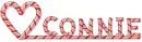 Connie Candy Cane Heart