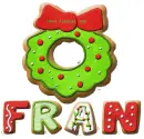 Fran Cookie Wreath