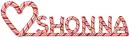 Shonna Candy Cane Heart