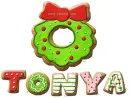 Tonya Cookie Wreath