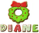 Diane Cookie Wreath
