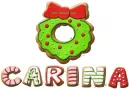 Carina Cookie Wreath