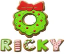 Ricky Cookie Wreath