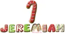 Jeremiah Candy Cane Cookie