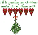 under the mistletoe Theron