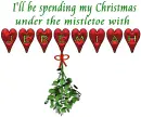 Jeremiah under the mistletoe