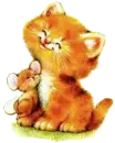 kitty&mouse