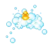 chick on a cloud