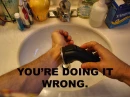 slicing wrists