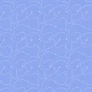 Art Lines On Blue