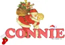 Connie Santa Hug