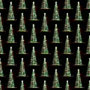 Green Christmas Trees tiled background