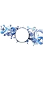 Deep blue design