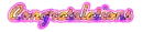 Congratulations Text 1