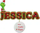 Jessica Very Naughty Grinch