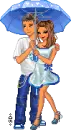 Blue Couple