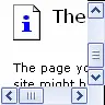The page cannot be displayed...