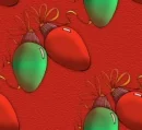 christmas lights tiled background