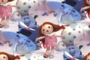 Island of misfit toys tiled background