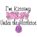 Wray - Christmas Mistletoe Pink  Robbie
