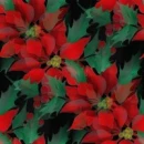 poinsettia tiled background