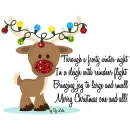 Christmas Reindeer Quote
