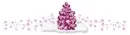 Pink winter divider