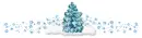 Blue Winter Divider