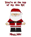 Santa's Nice List - Niki