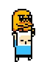 8 bit fin and jake