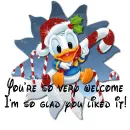 Christmas Disney You're so welcome