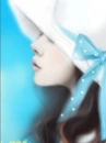 cute blue hat
