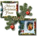 Christmas Window- Belle