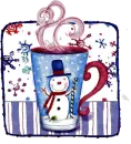 Snowman mug