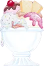 Icecream sundae