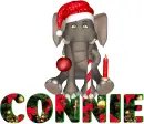 Connie Christmas Elephant