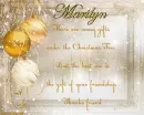 Friendship - Marilyn