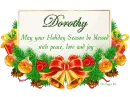 Christmas - Dorothy
